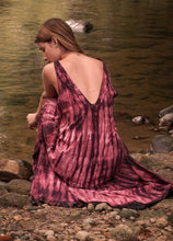 Cargar imagen en el visor de la galería, Vestido Vino/Rose Nudo