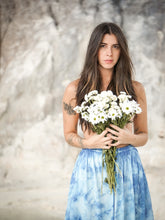 Cargar imagen en el visor de la galería, Blue Sky Tie Dye Samurai Pant