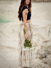 Cargar imagen en el visor de la galería, Kaki Tie Dye Plangi Samurai Pant