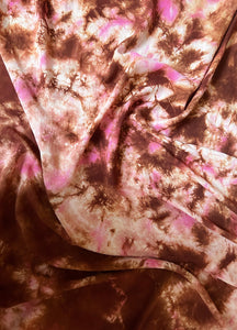 Terra  Pink Tie Dye Pareo